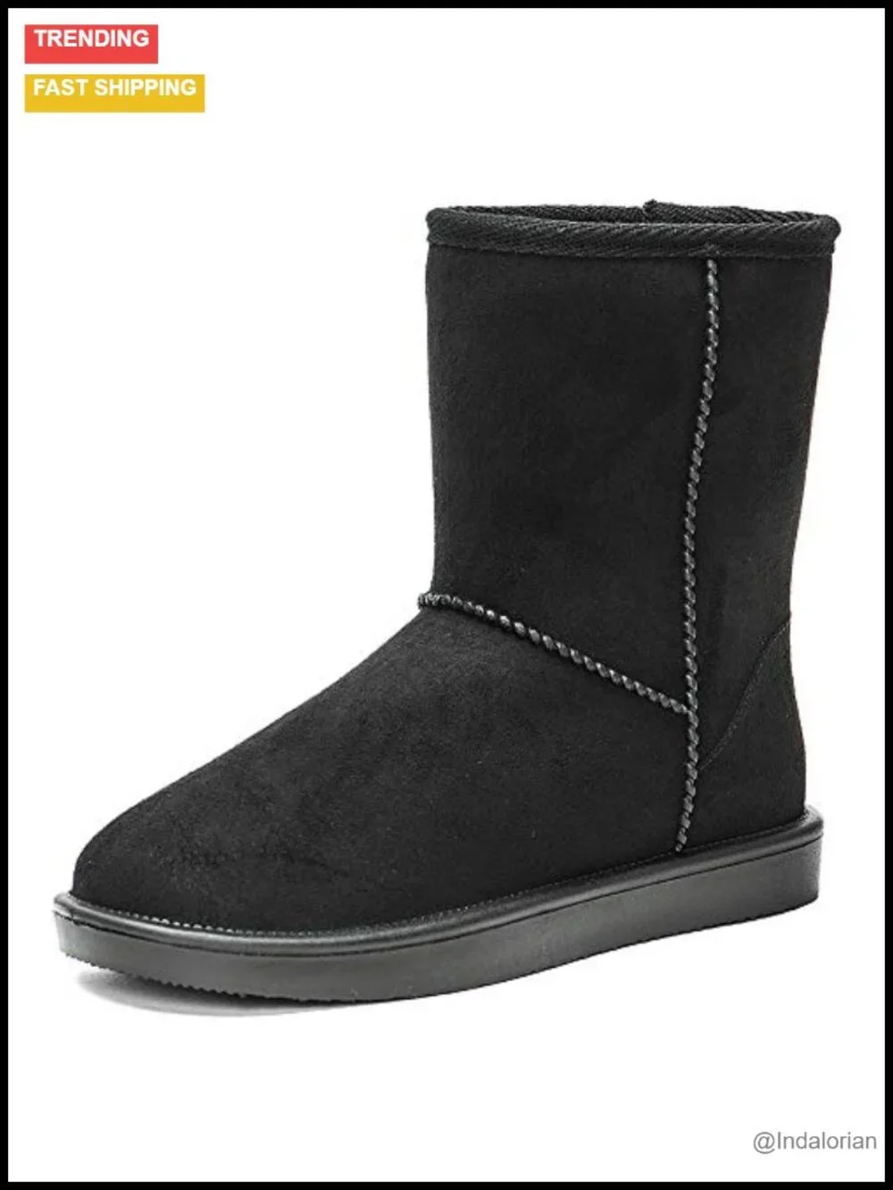 Women's Classic Waterproof Snow Boots Winter Boots Anti-Slip Sole Warm Easy